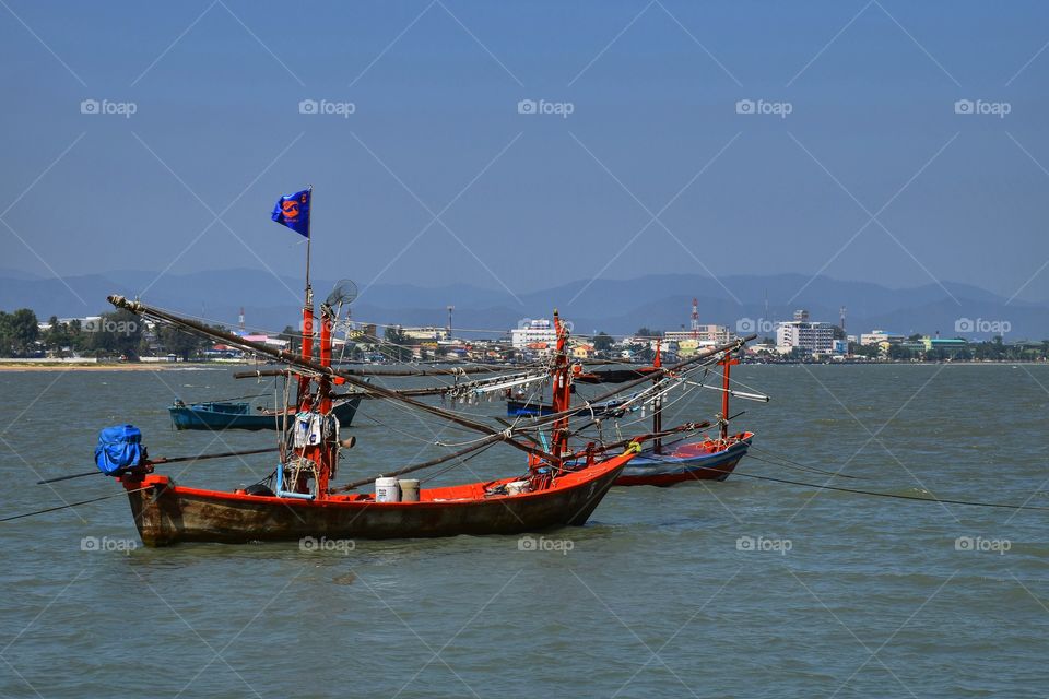 fishing boats