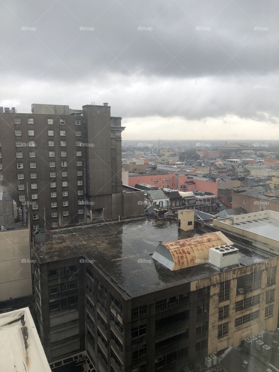 January New Orleans French Quarter 