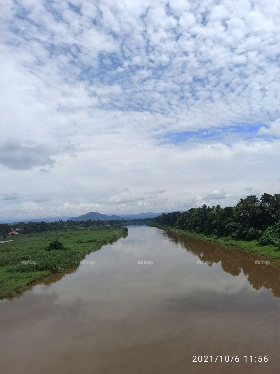 river and sky view