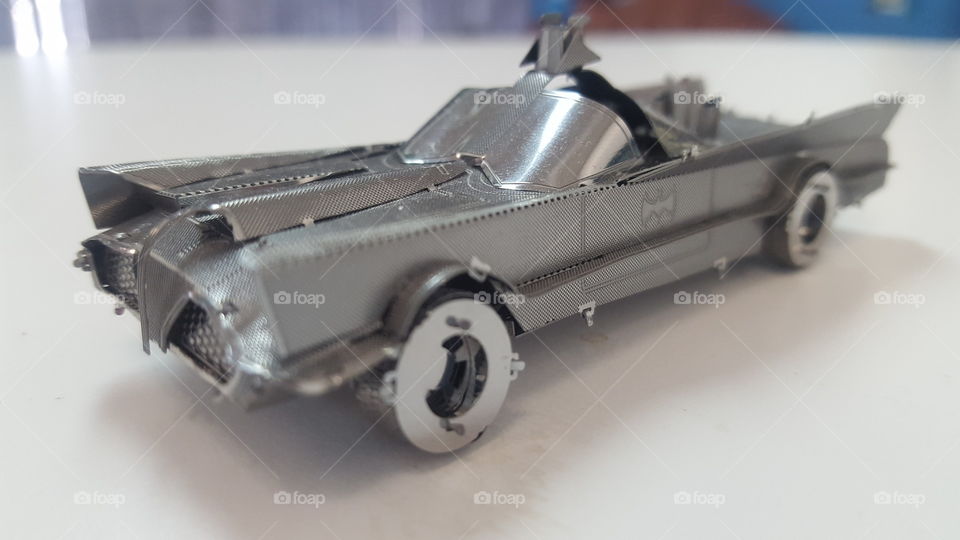 Batmobile 
metal model