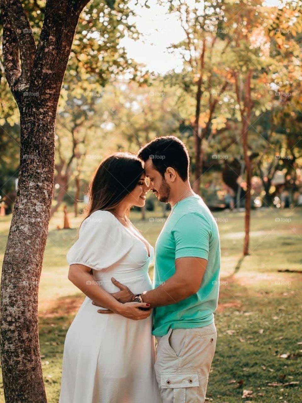 Young couple in love