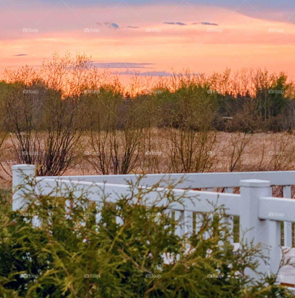 view of the countryside