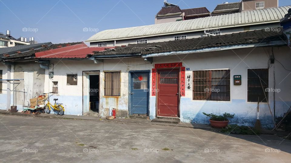 three-section compound that completed in 1871 AD. historic site