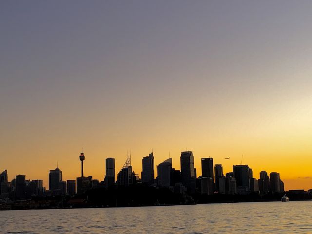 Ferry ride to the city 