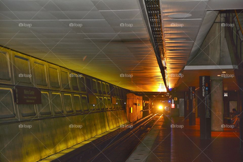 Metro Train Tunnel