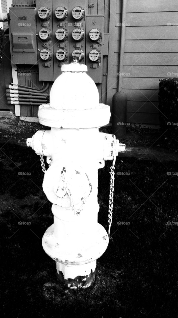 fire hydrant & power meters