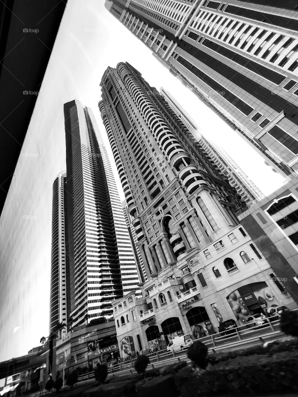 Incredible Dubai Architecture in B&W