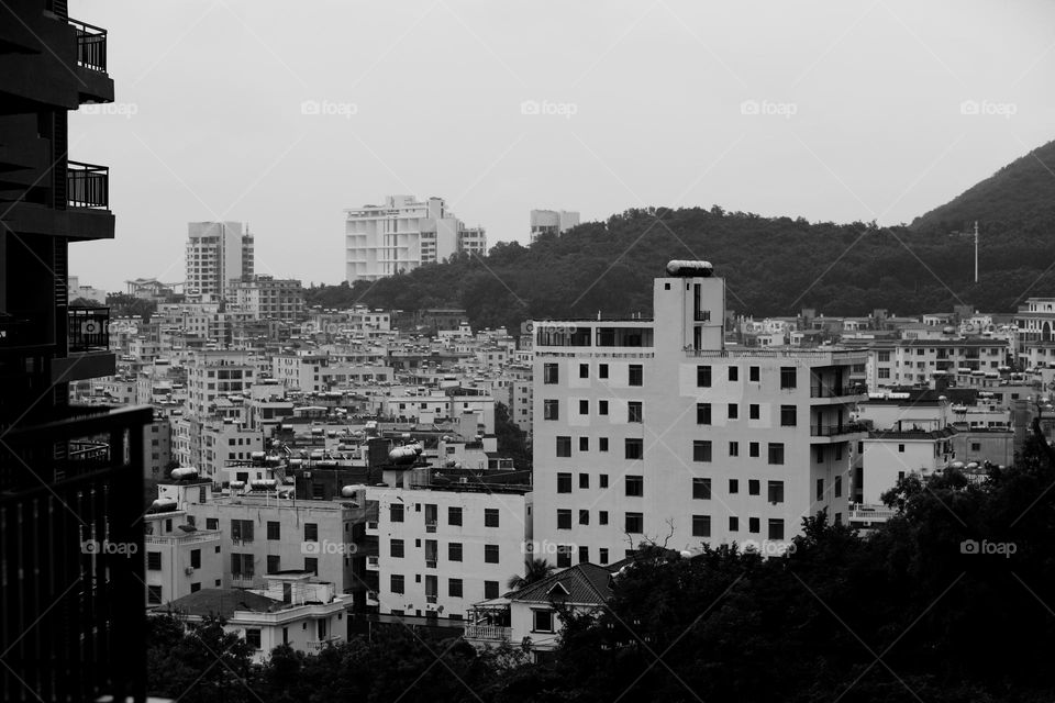 Walking through a concrete jungle