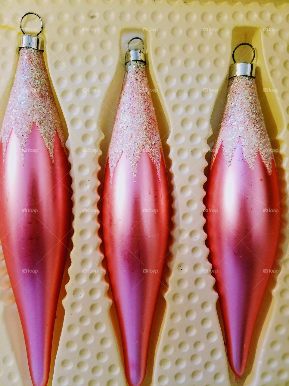 Xmas pink bulbs