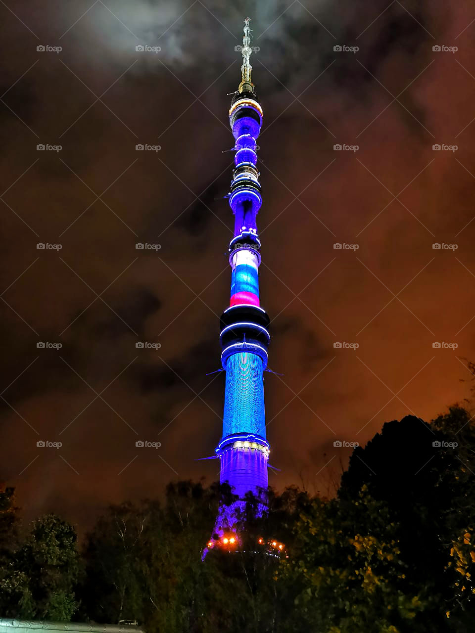 Moscow landmark... Ostankino tower