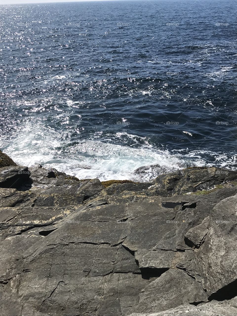 “Skansen” in Austevoll in Norway. Skansen is a lovely hiking spot in Austevoll. 
