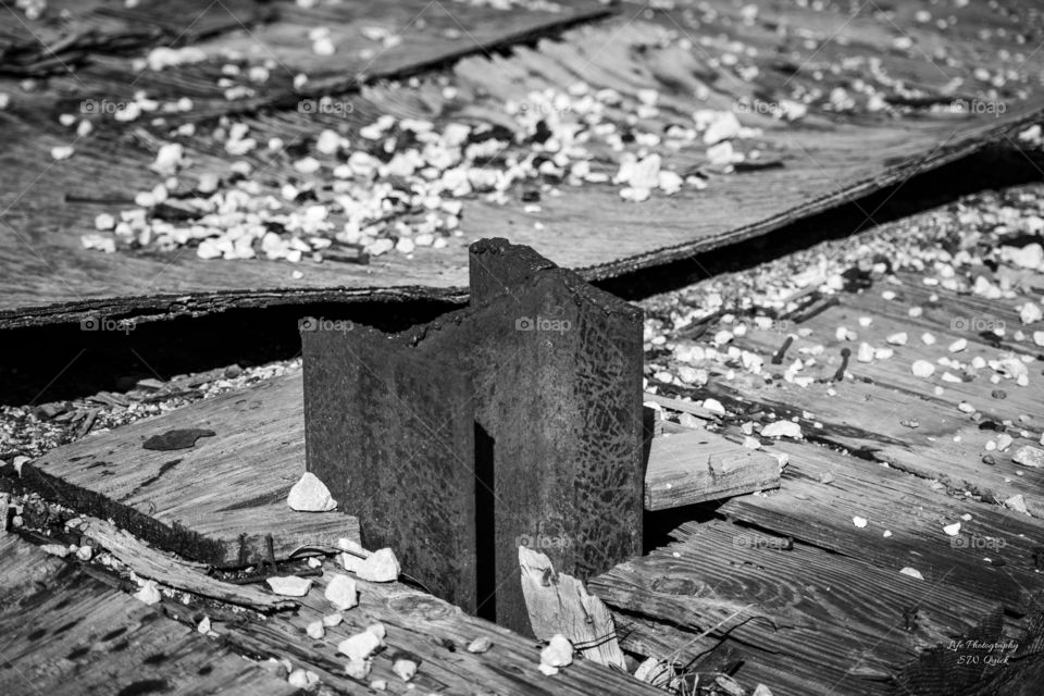 Old Abandoned Grain Elevator 