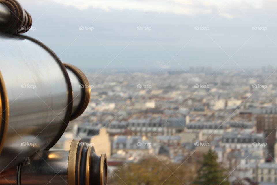 telescope on paris