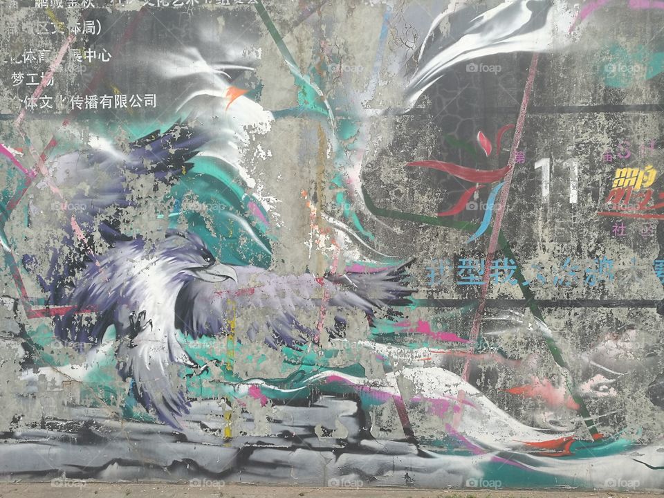 Graffiti Art in Shenzhen, China