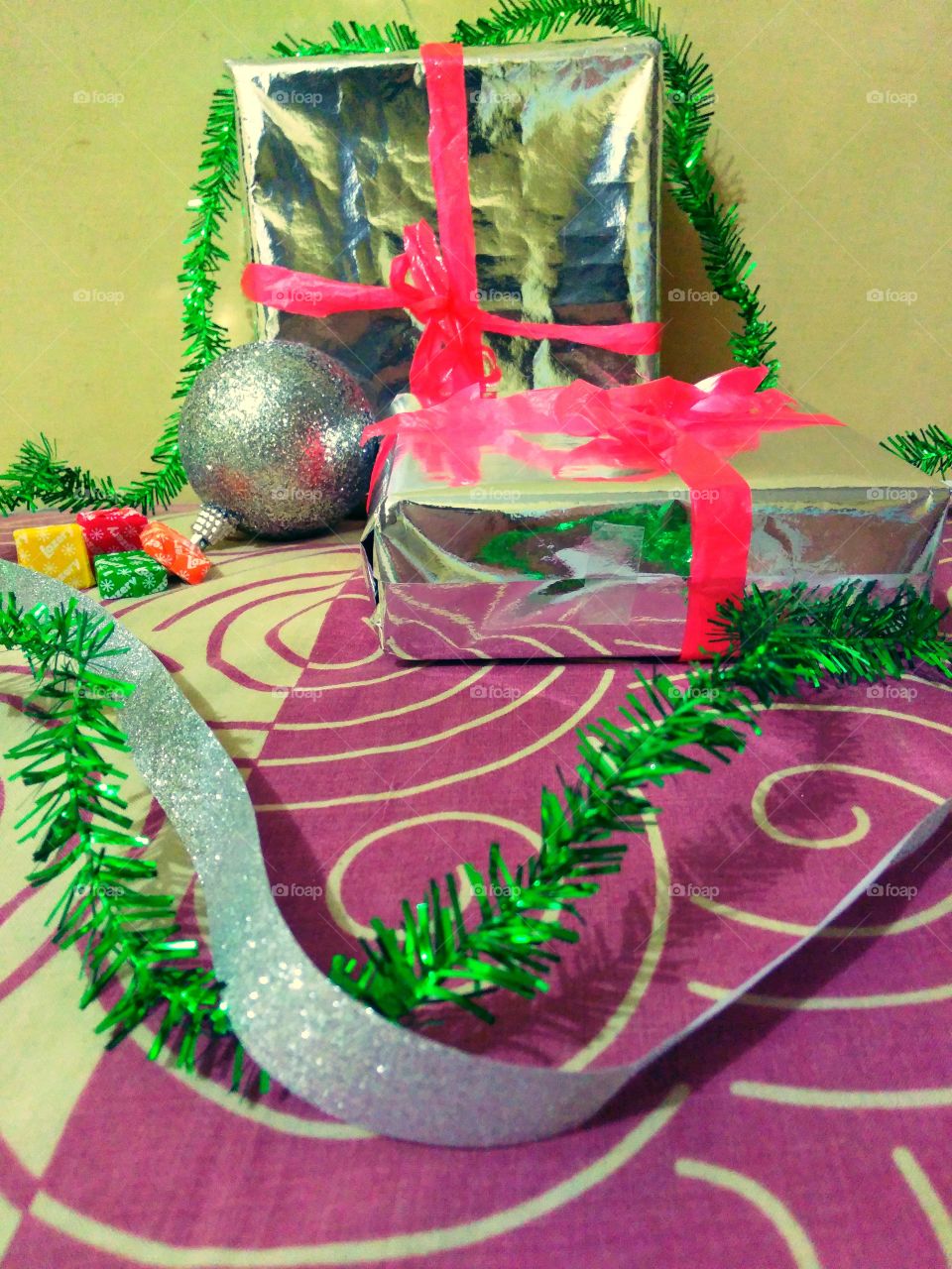 Packing Christmas Presents