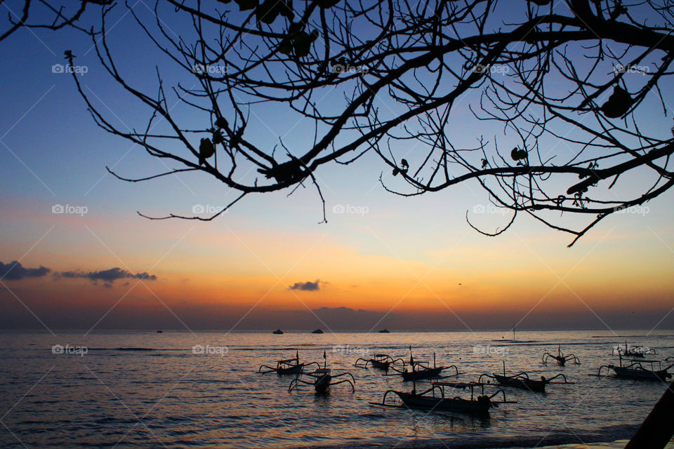 sunset vibes in Bali