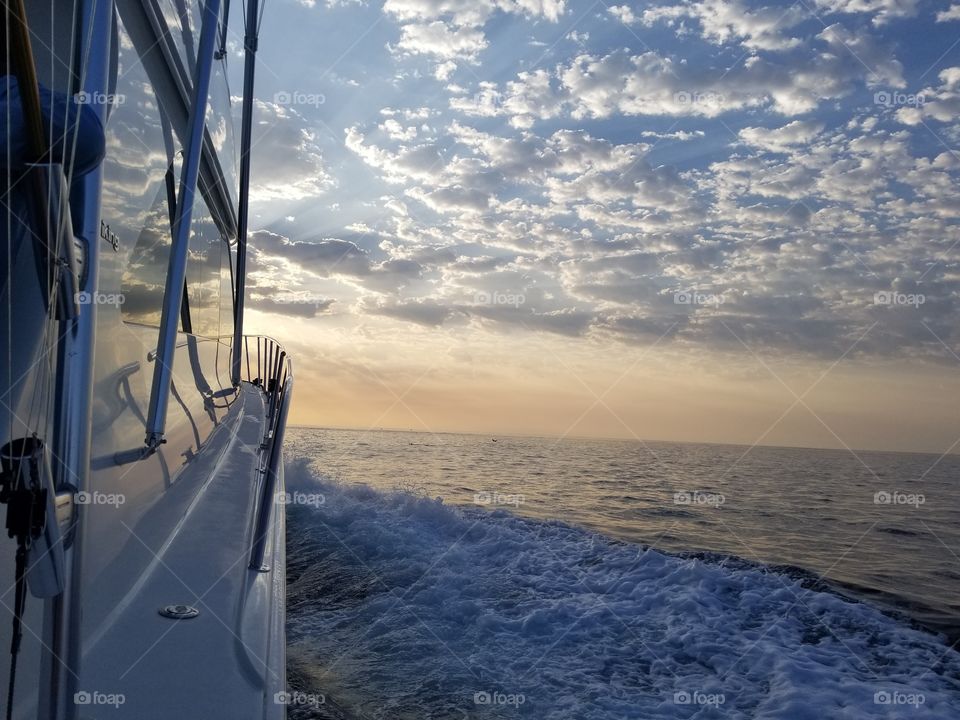 Early morning on the water