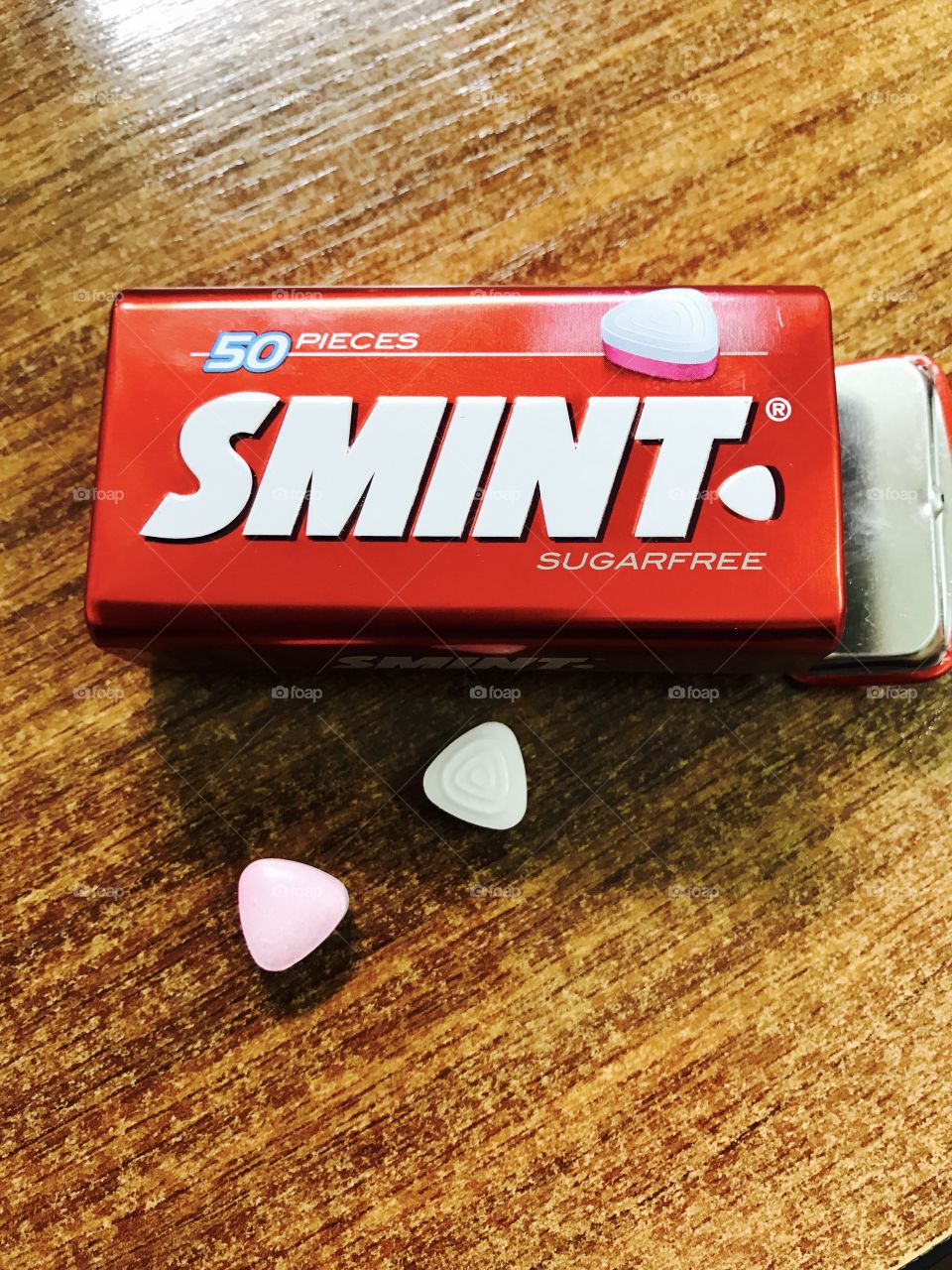 Smint--tin-sugar free