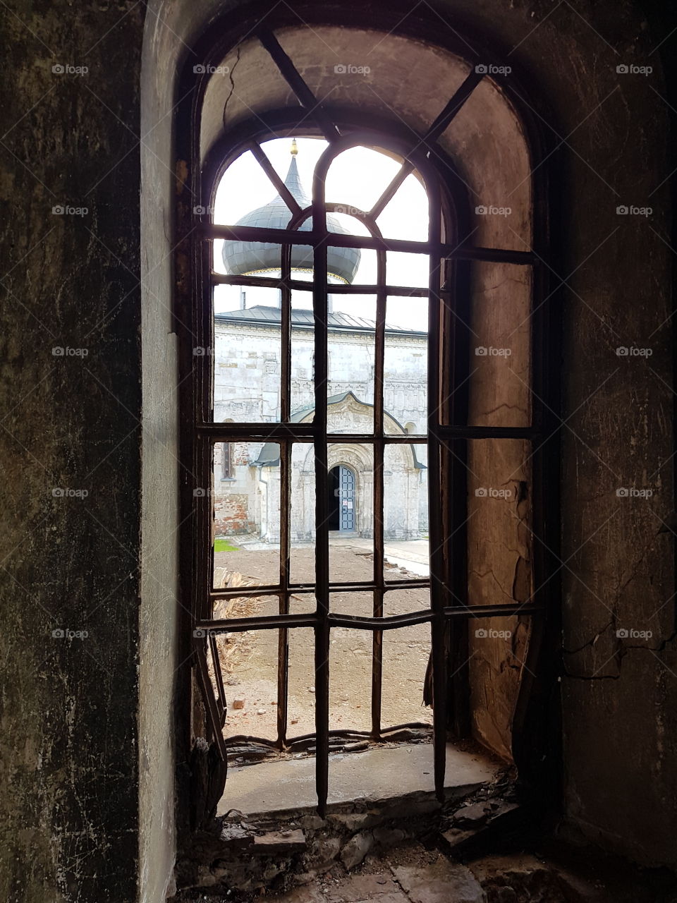 Window in old church