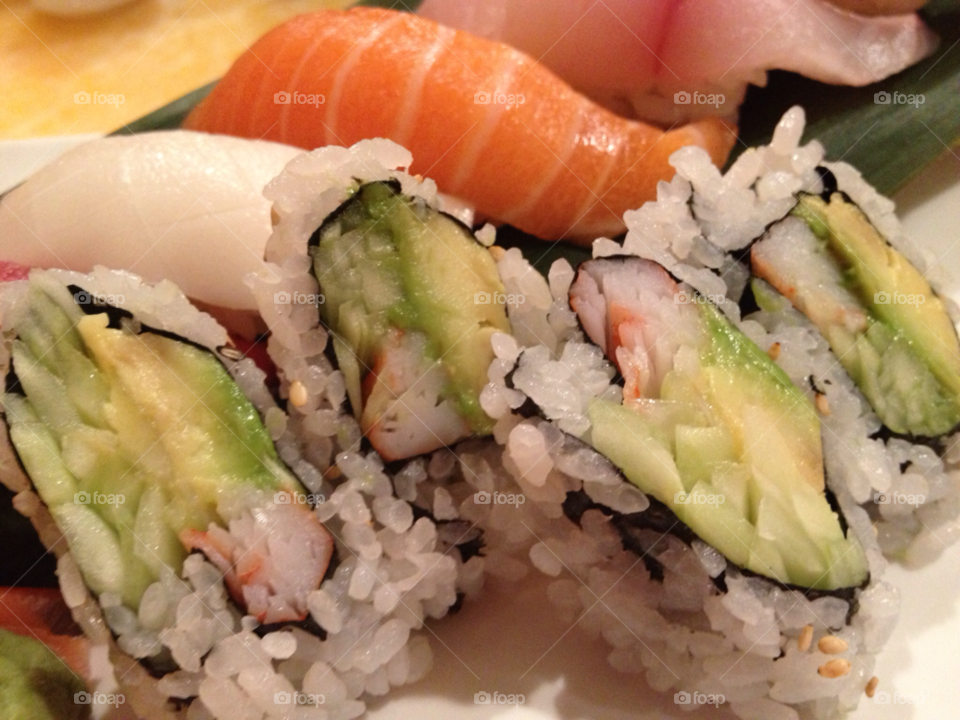 food sushi fish colorful by ashley.lancaster