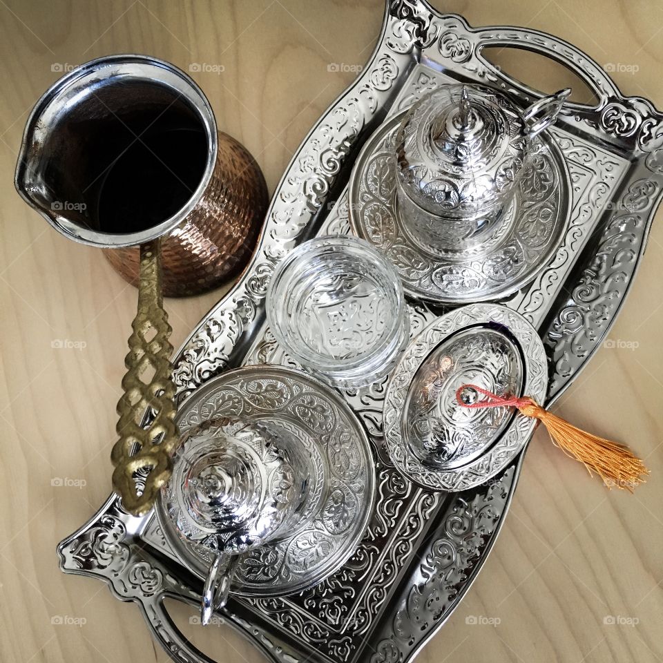 Turkish coffee set 