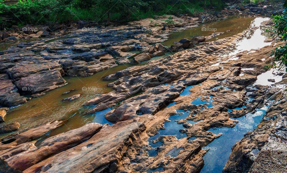 dried up river