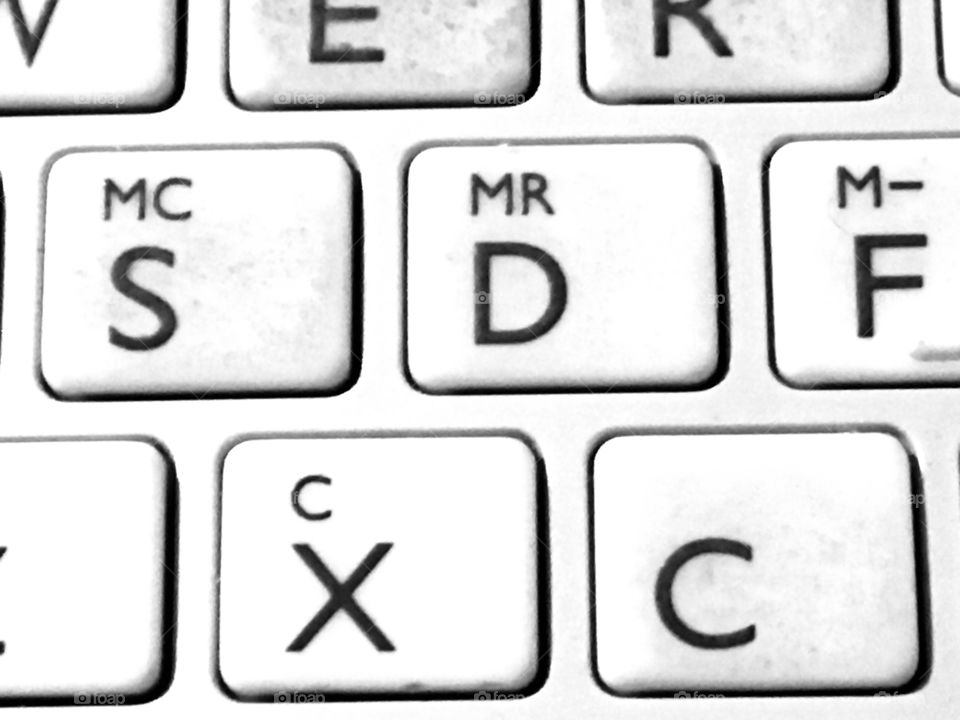 White multifunctional keyboards.