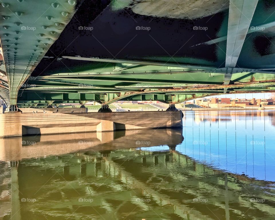 As if this mountain of a bridge wasn't interesting enough up top