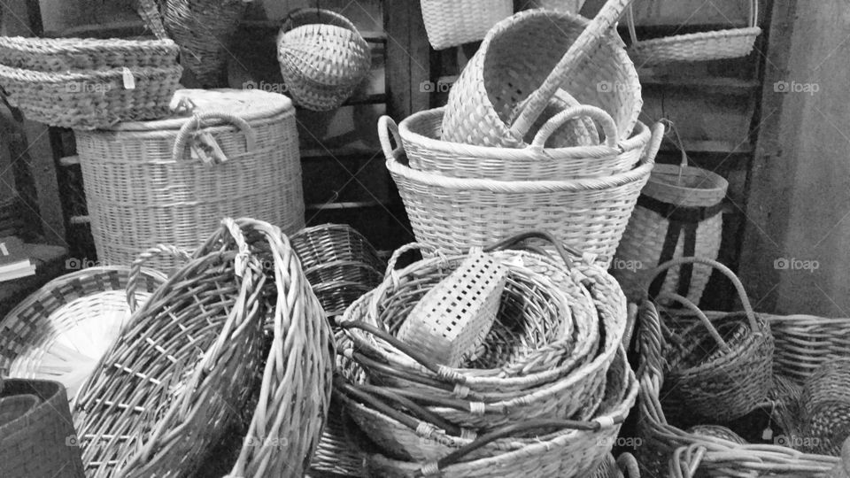 Plenty of room. basket shop