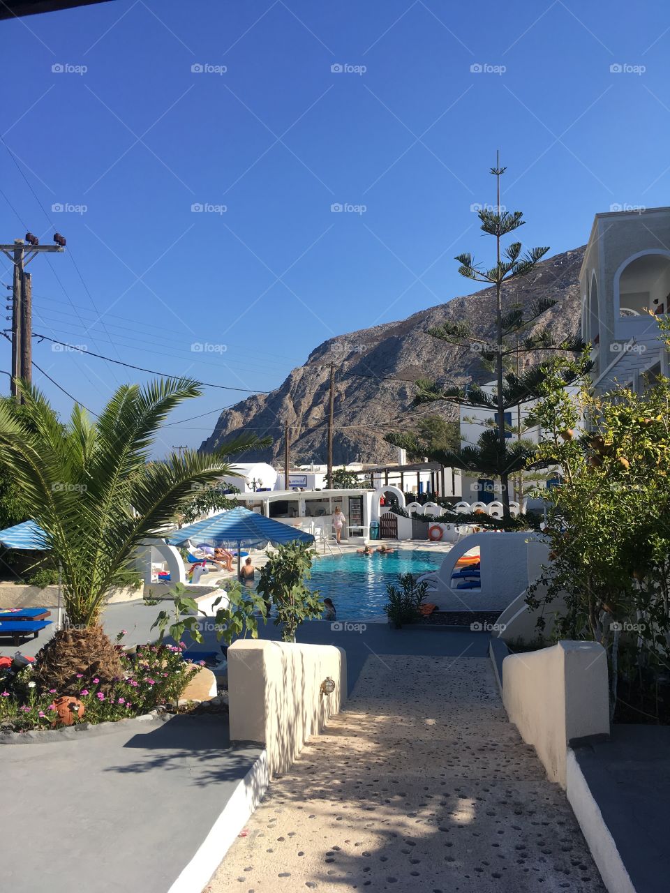 Little paradise un Santorini