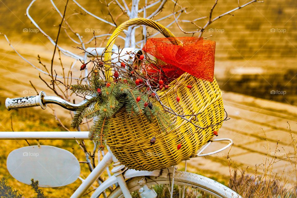 Yellow basket