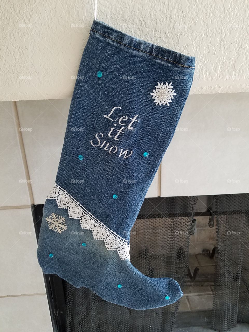 Let it snow stockings