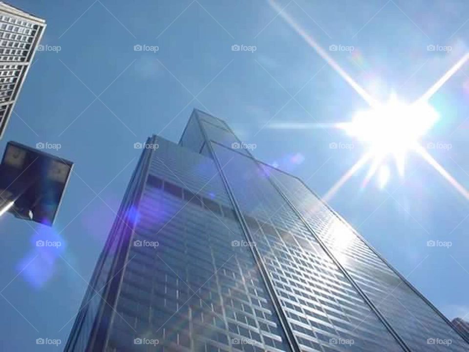 Skyscraper Skyline Chicago Illinois 