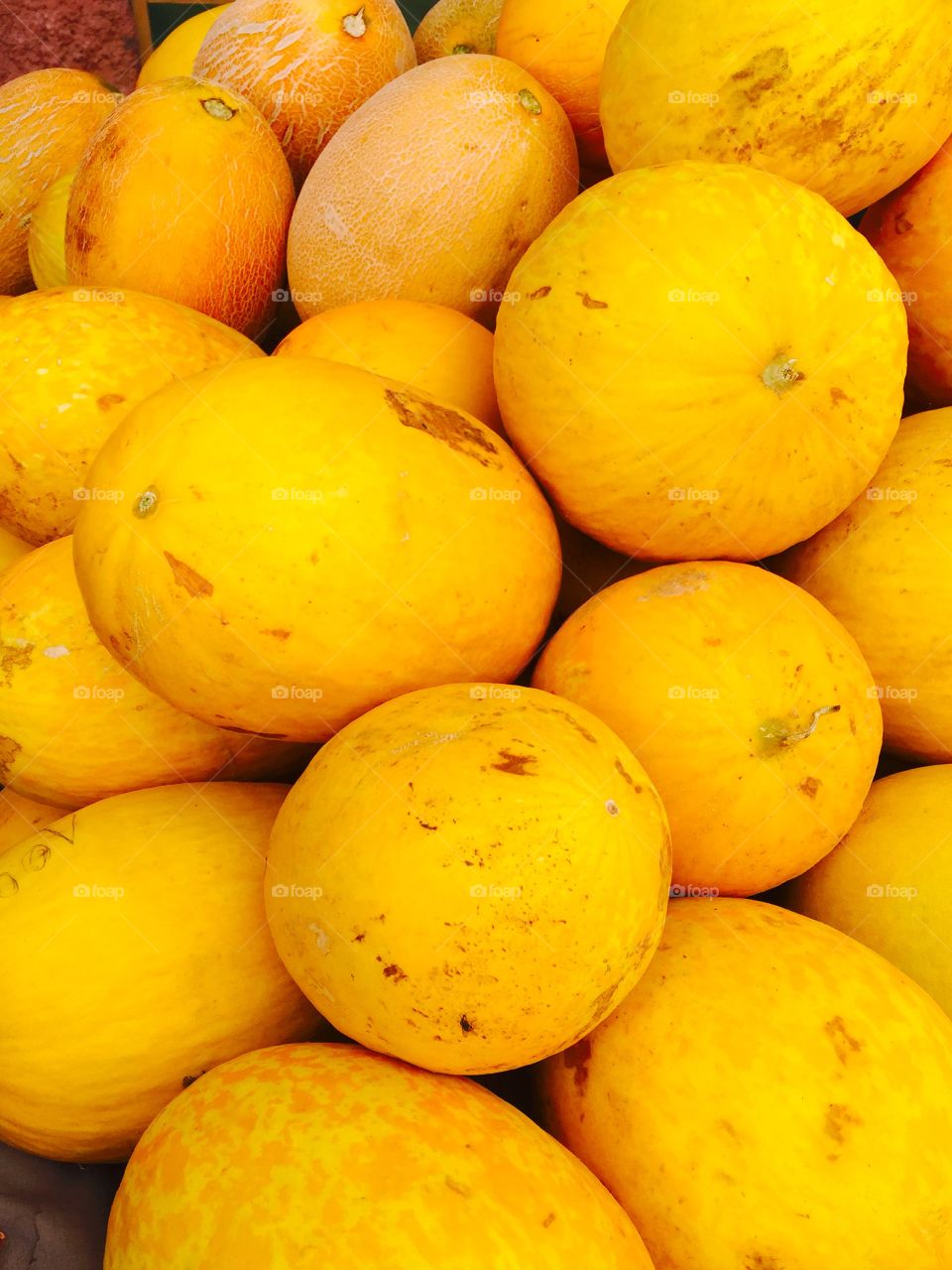 Yellow melons