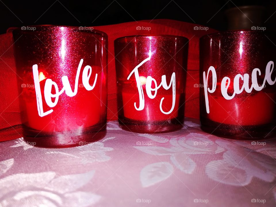 Love , joy ,peace second