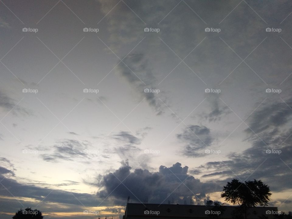 climate in the evening