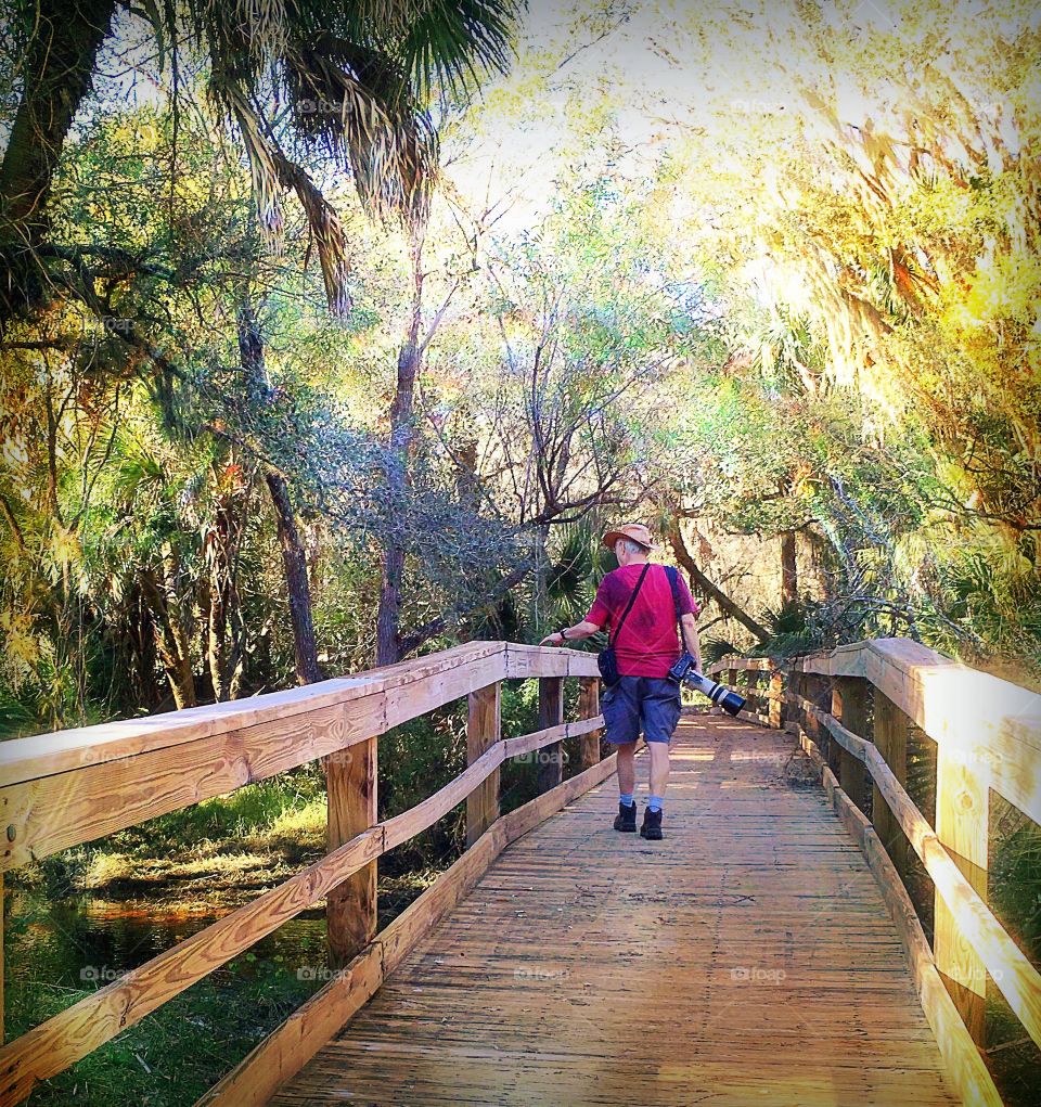 Boardwalk stroll
