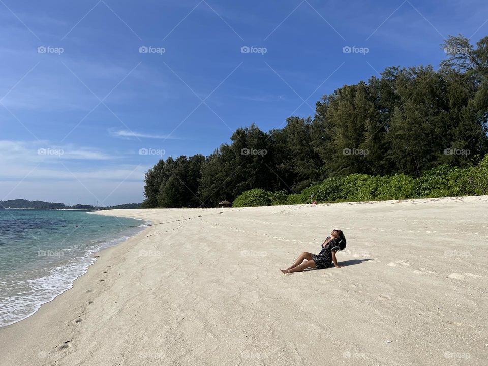 Women on the beach