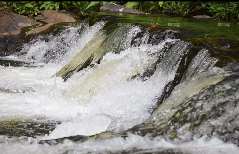 close up of waterfalls Nature