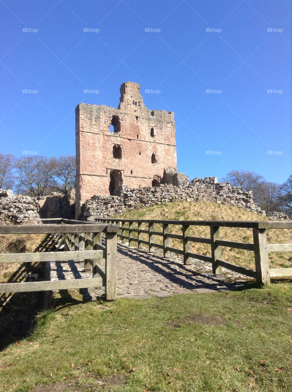 Norham castle Northumberland