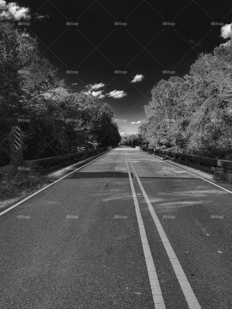 A country backroad bridge that crosses Big Black River.