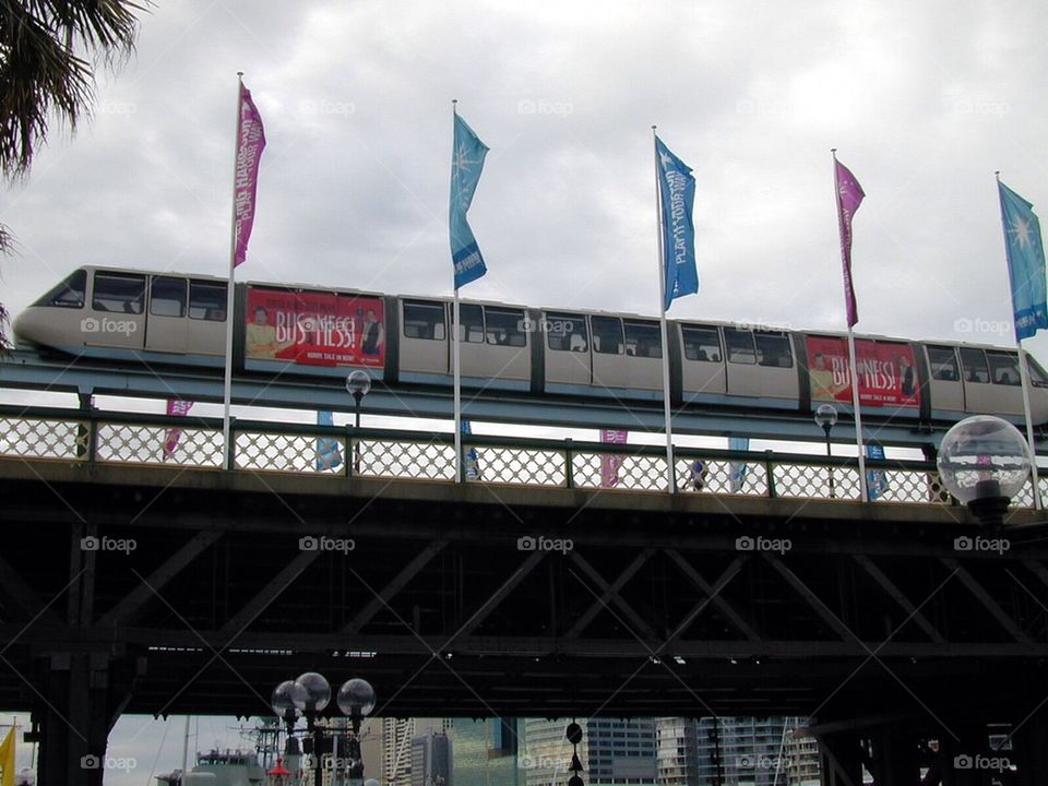 SYDNEY, AUSTRALIA THE CITY MONORAIL SYSTEM