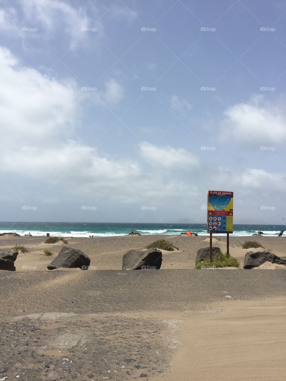 Famara Beach