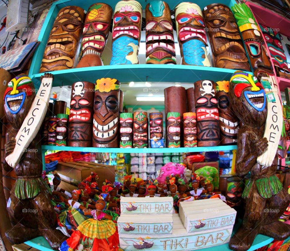 Colorful Welcome. Gift shop at Key West. We decorated our home at Key West with some of these!