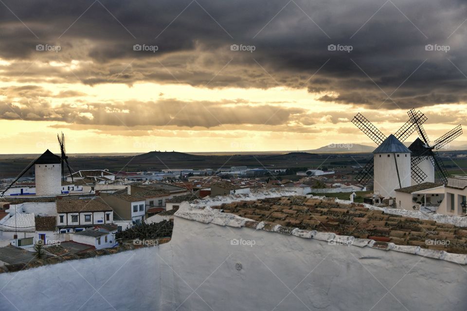 Campos de Criptana 
molinos de viento
 Criptana Fields
 windmills