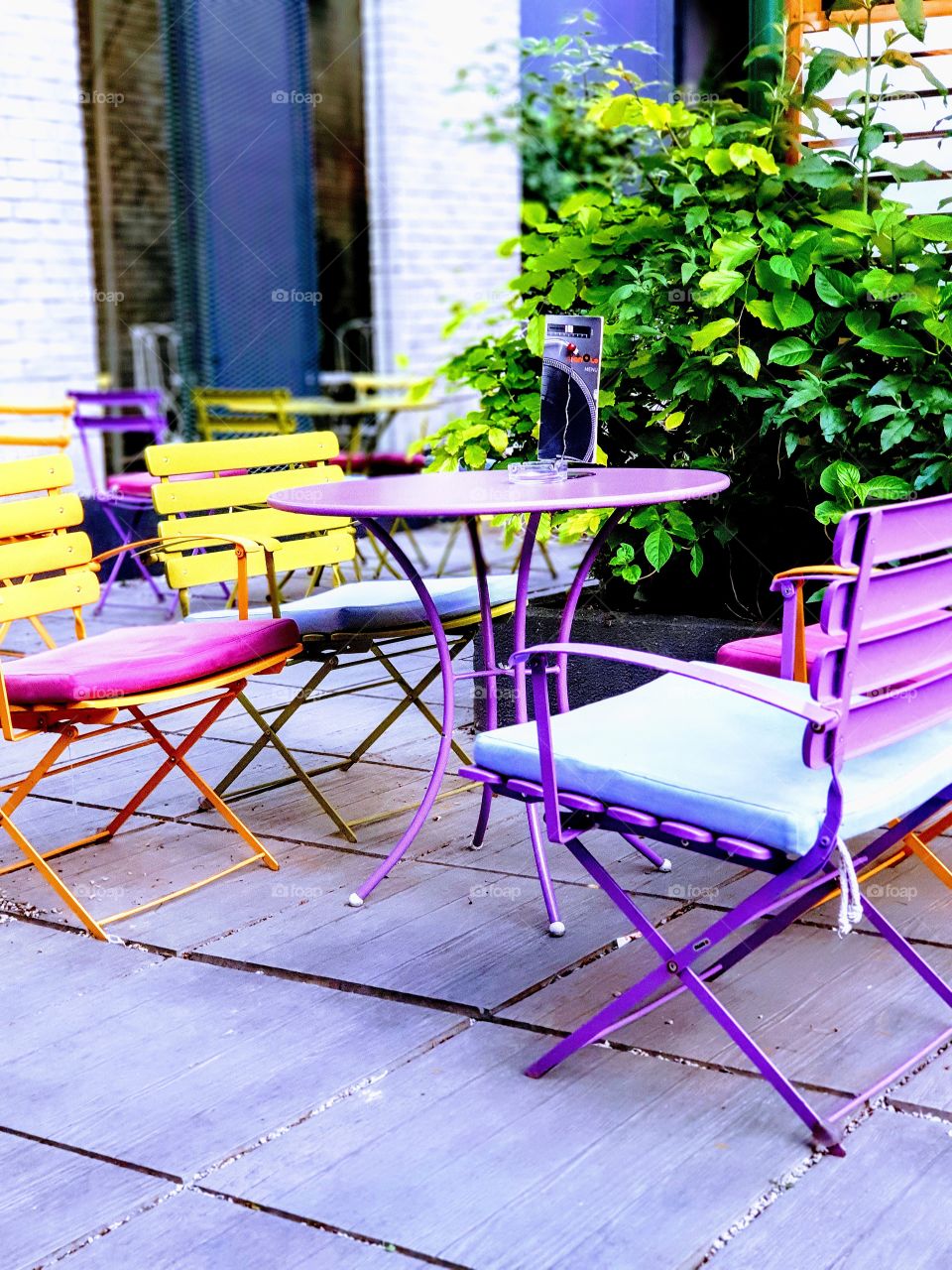 Colorful chairs
