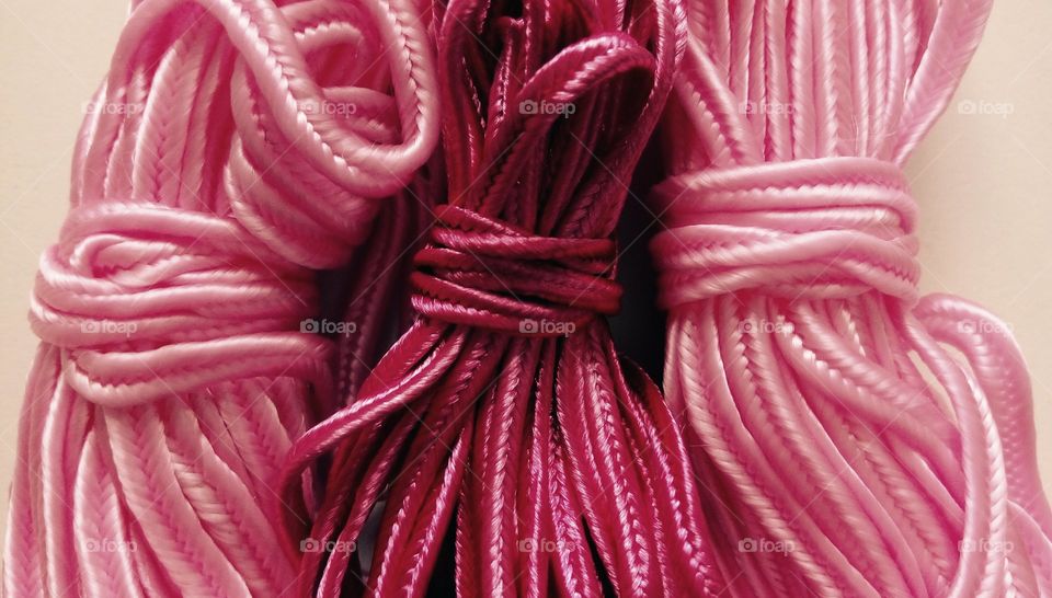 pink soutache