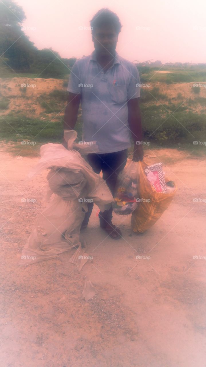 Field Work Cleanliness UP India