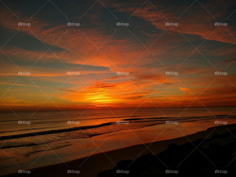 Sunset at Crescent Beach