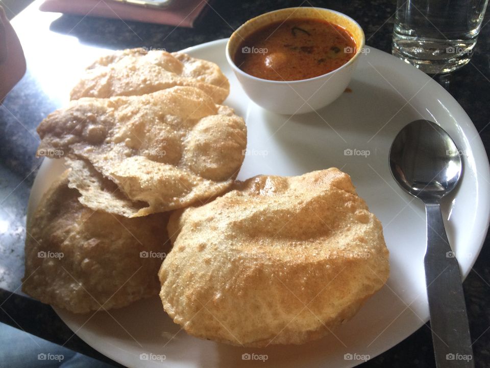 Poori is one of the well-known Breakfast dishes enjoyed in all regions of India.